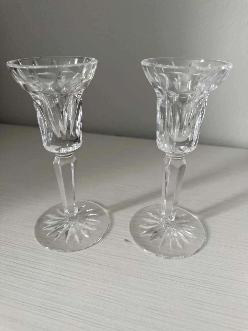 Marquis by Waterford Crystal, 6 inch Candle Holders (2)